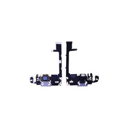 Flex de Carga Apple iPhone 11 Pro Plata